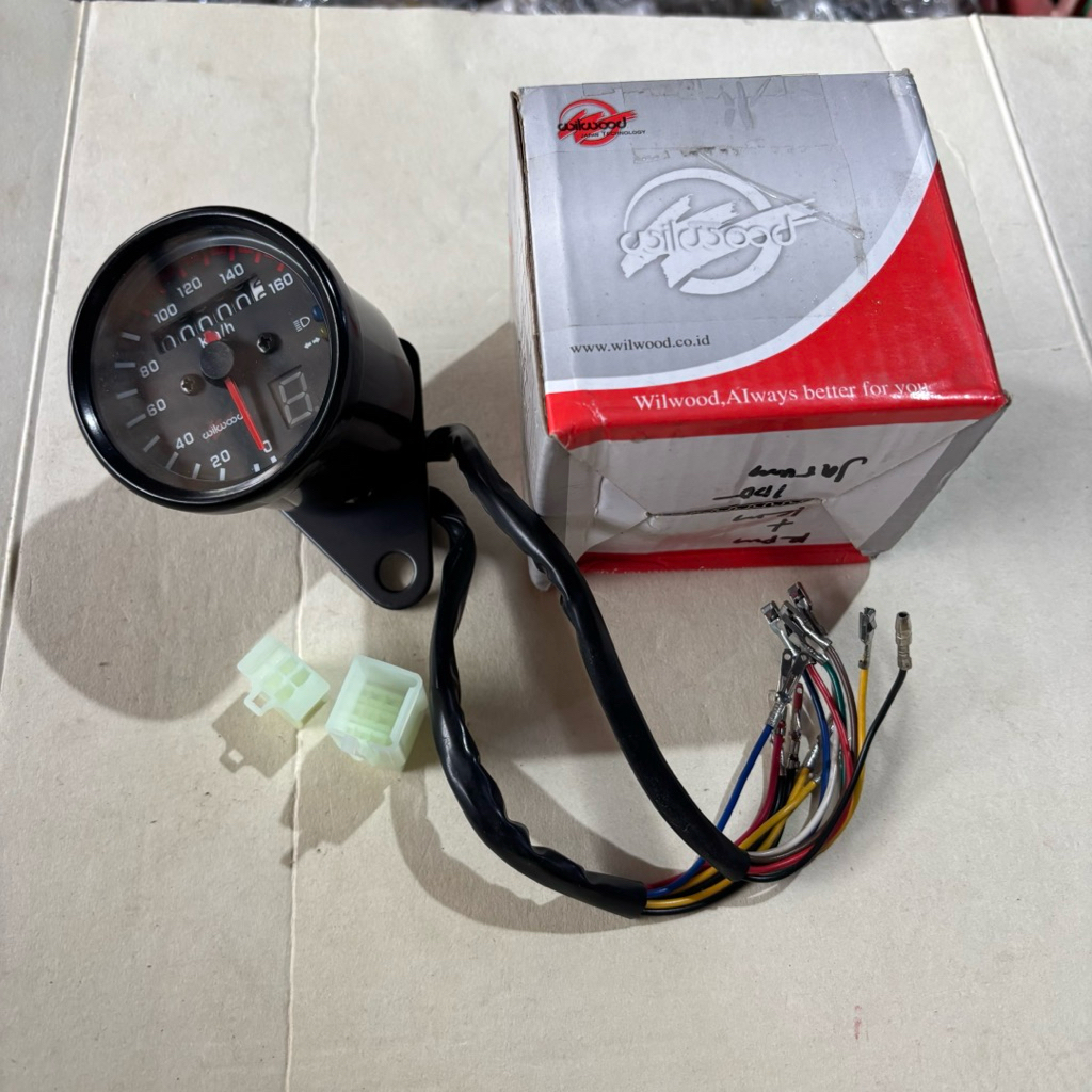 Jual Speedometer mrek wilwood Indikator Jarum Gear Led Indikator ...
