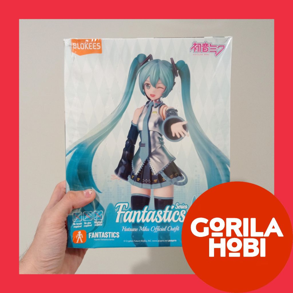 Jual BLOKEES Fantastics Edition Hatsune Miku Model Kit | Shopee Indonesia