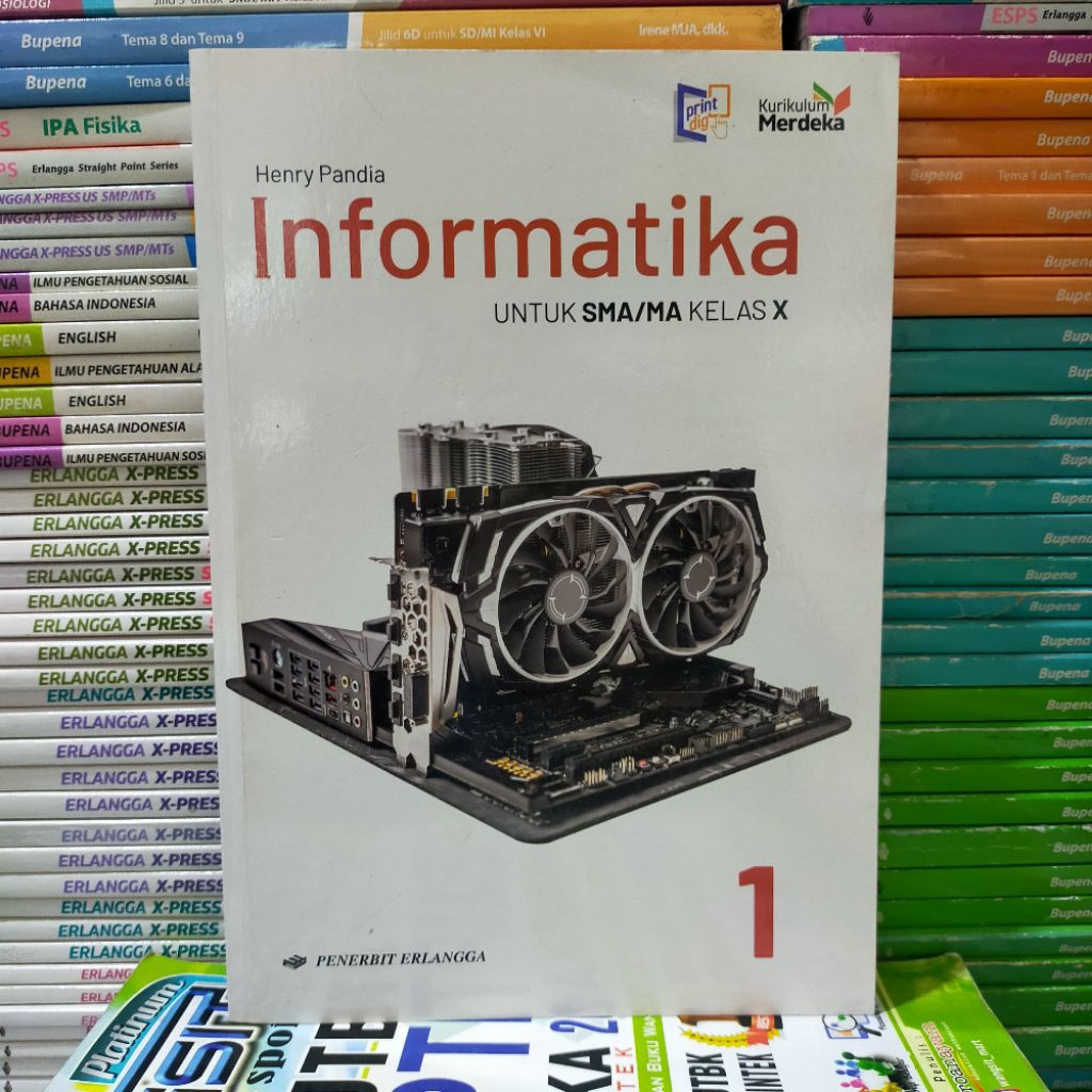 Jual Buku Paket Informatika Kelas 10 SMA Kurikulum Merdeka | Shopee ...