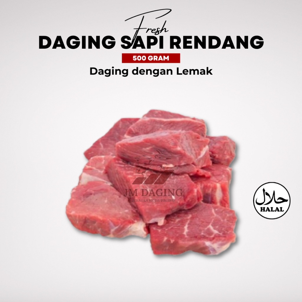 Jual Daging Sapi Potong Rendang Halal 500gr Tangerang | Shopee Indonesia