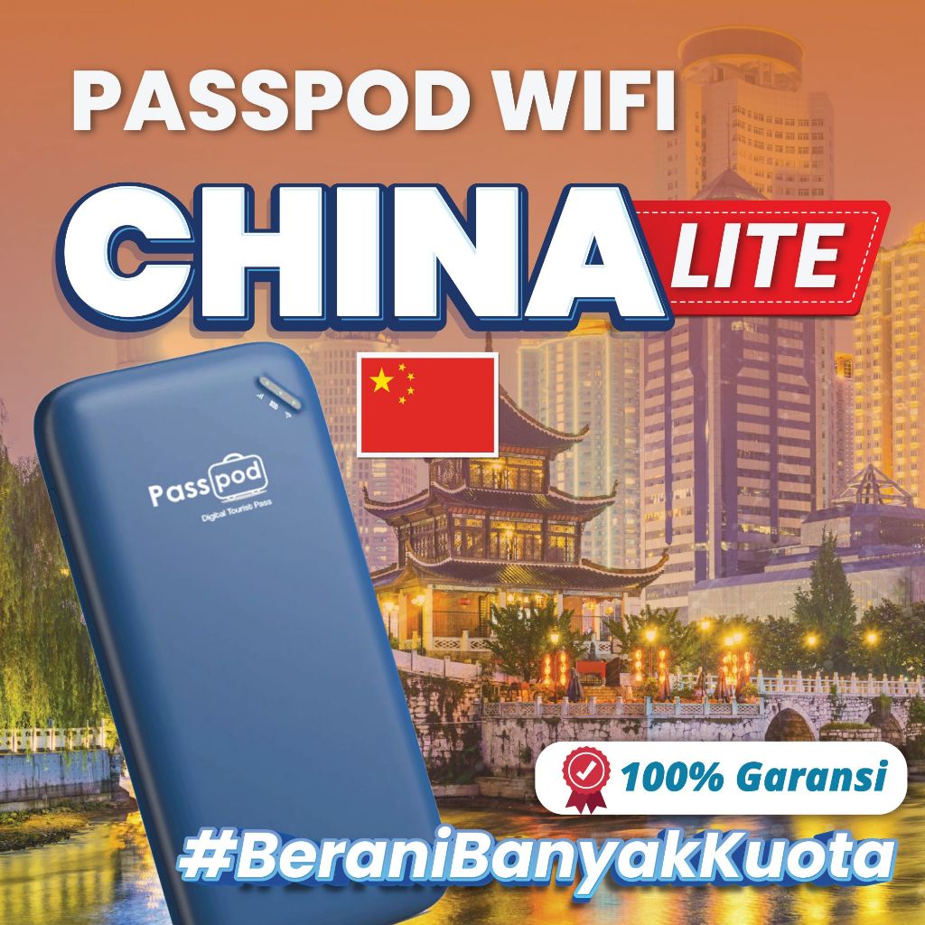 Jual PASSPOD Modem Travel China / Cina Lite Modem Murah Unlimited ...