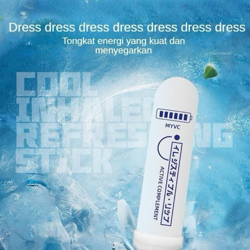Jual Inhaler MVYC Cool Refreshing Stick Rasa Mint Meredakan Hidung ...