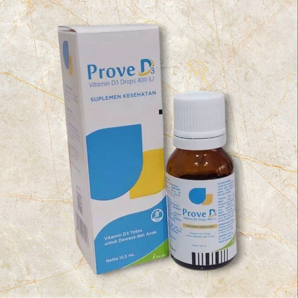 Jual PROVE D3 DROPS 400 IU ® Vitamin D3 400 IU Tetes Multivitamin Untuk ...