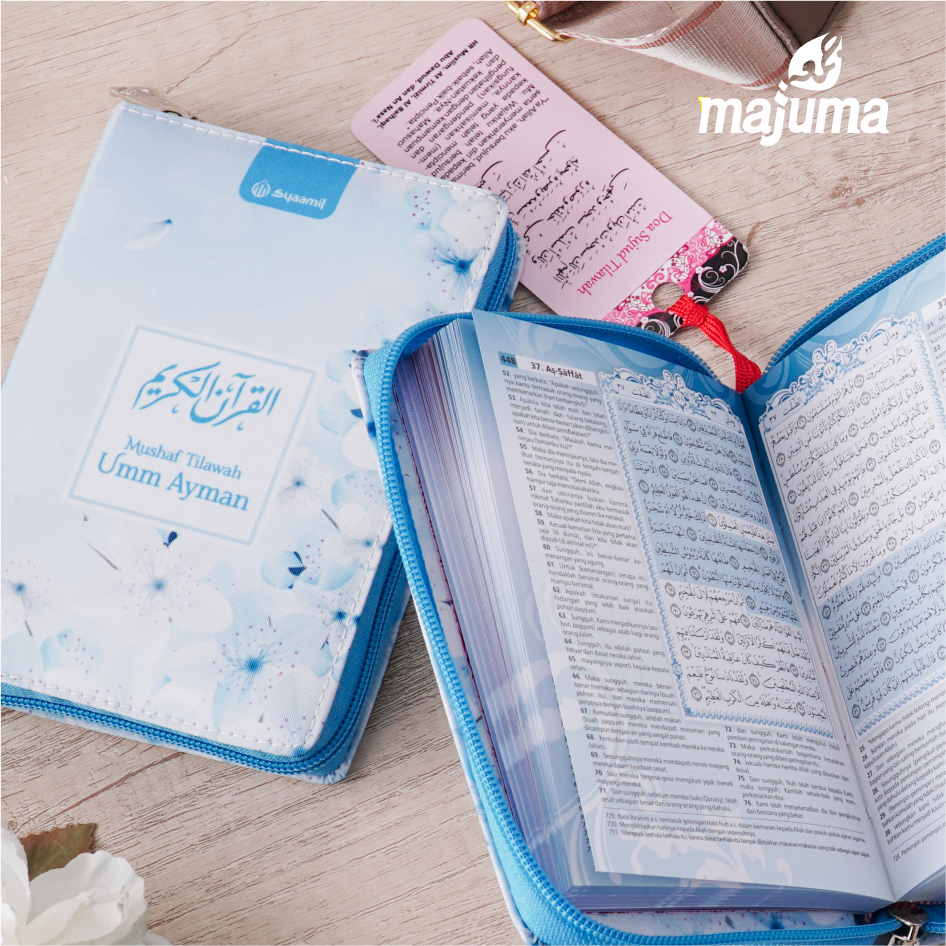 Jual SIDAQ Mushaf Al Quran Tilawah Umm Ayman A6 wanita terjemahan kecil ...