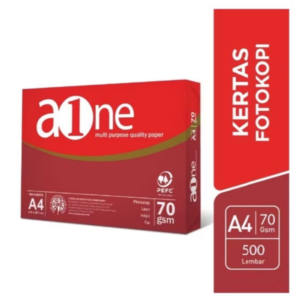 Jual 1 Rim Kertas A4 Aone 70 gsm | Shopee Indonesia