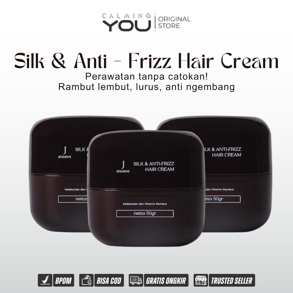 Jual Jevarine Silky Anti Frizz Hair Cream - Hair Cream Membantu ...