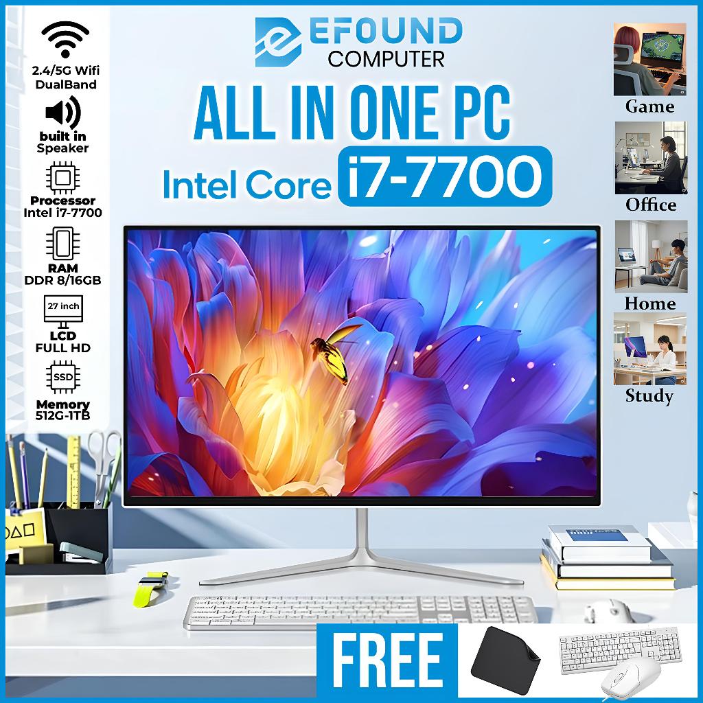 Jual PC All-in-One Intel Core i7-7700 – Super Tipis, Full HD 27 inch ...