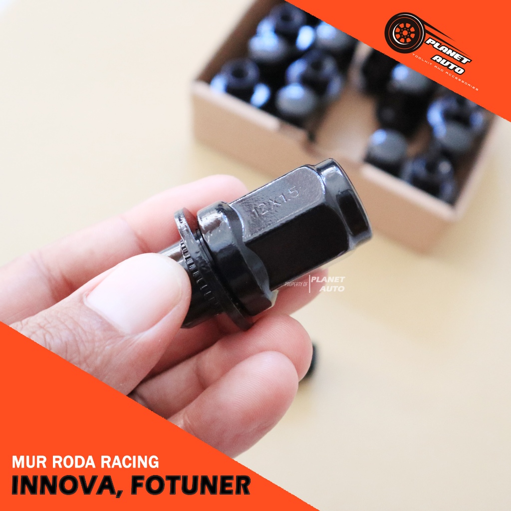 Jual Mur Baut Roda Racing Mobil Innova Fortuner Hilux Kunci 21 Warna ...
