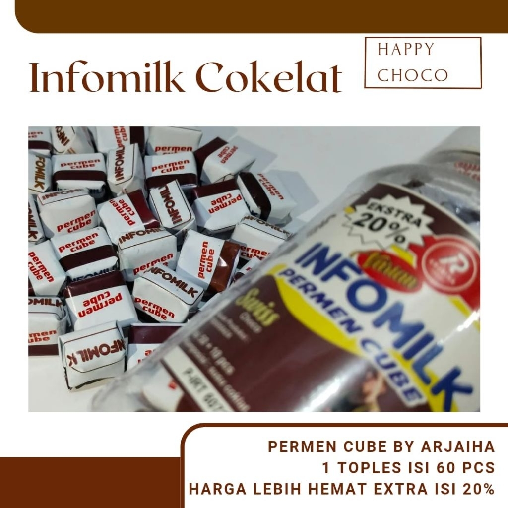 Jual Permen Viral Millo Milo INFOMILK COKLAT Isi 60 Pcs | Shopee Indonesia