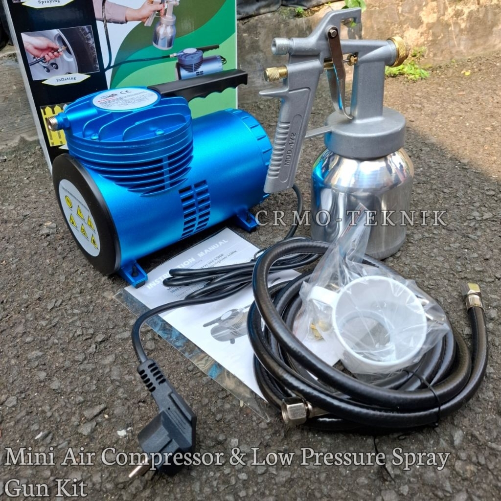 Jual Mesin Kompresor Mini Electric / Alat Pengecat Semprot / Mini Air ...