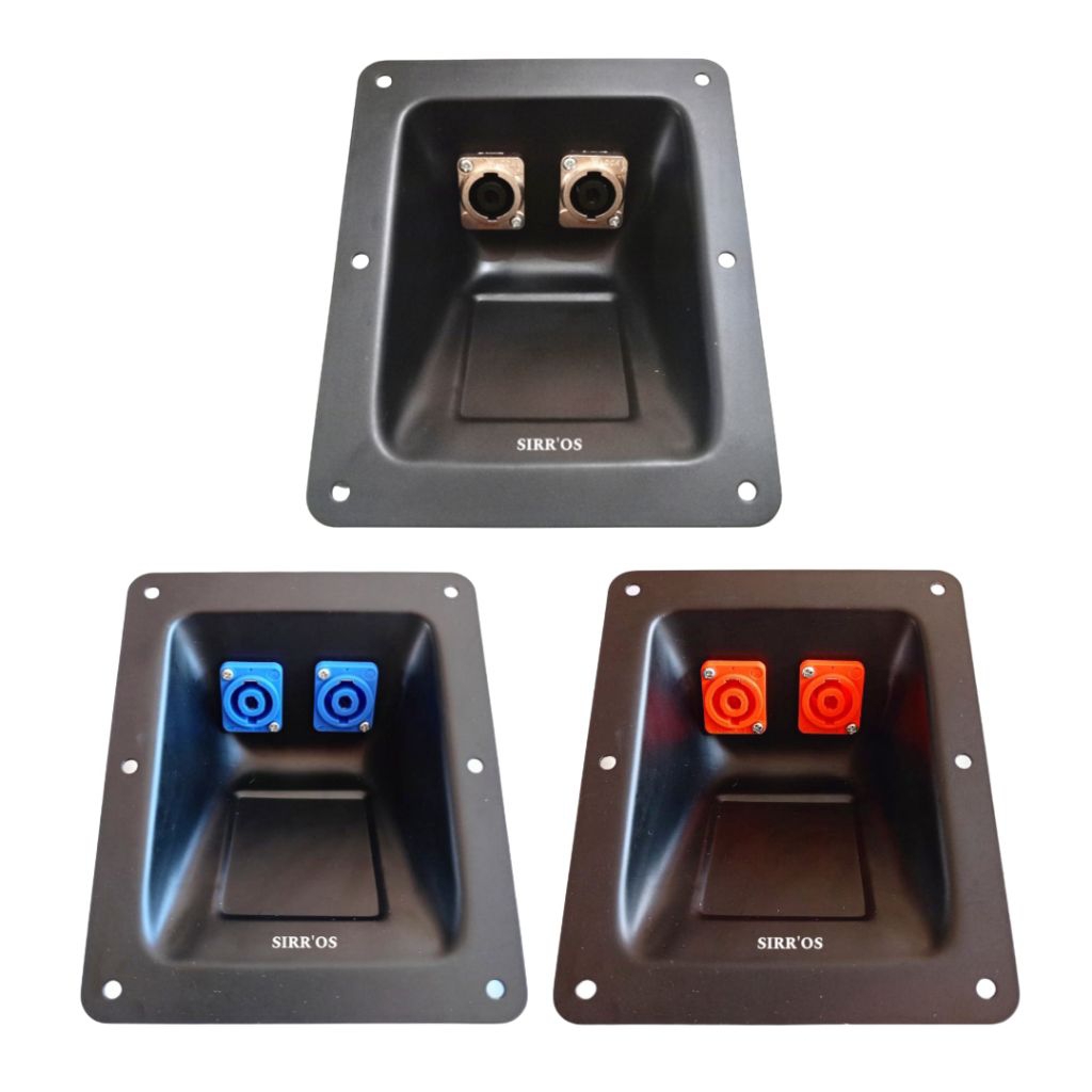 Jual Paket Terminal Speakon 2 Lubang Cekung + 2 Socket Speakon RCX ...