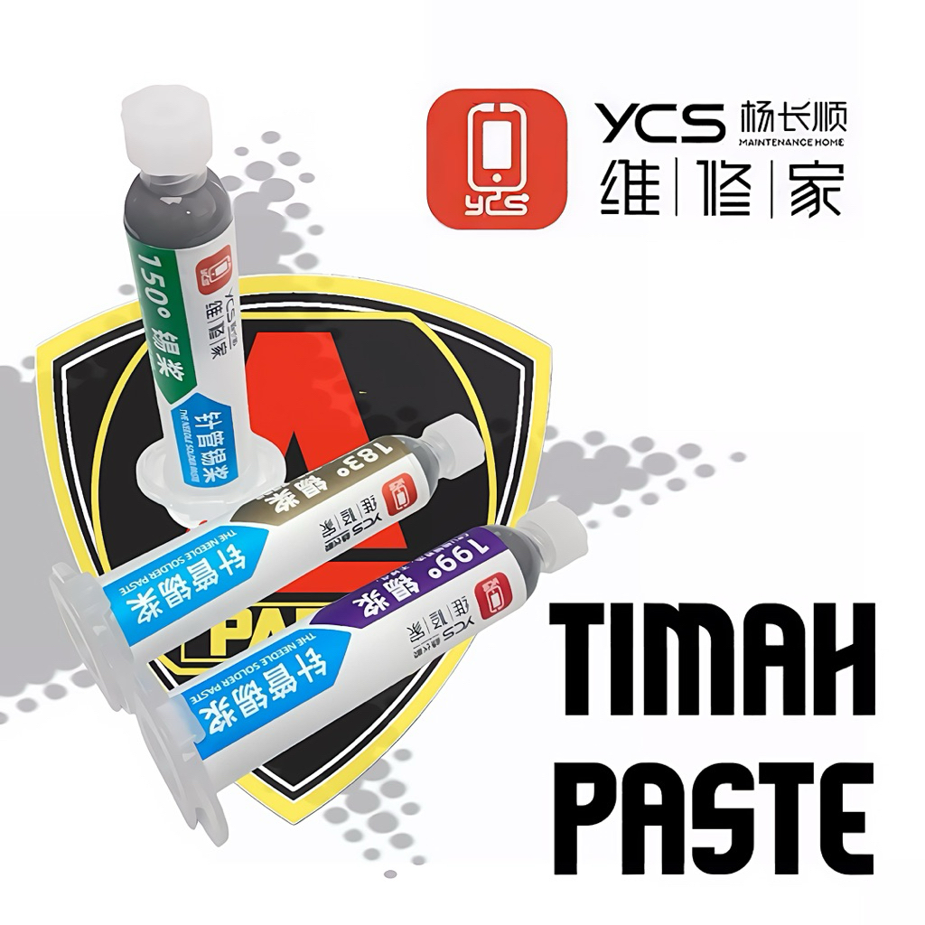 Jual TIMAH PASTE YCS KEMASAN SUNTIK PLUS PENDORONG 35GR | Shopee Indonesia