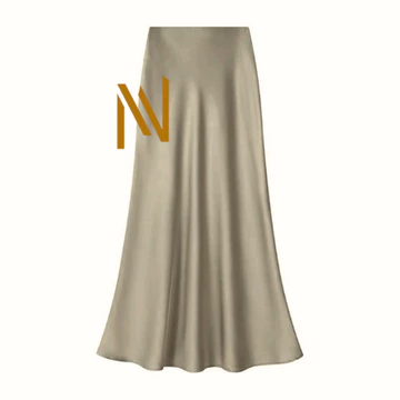 Rok Satin Silk Premium Rok A Line Rok Satin Maxi Skirt Duyung Size S XXXL