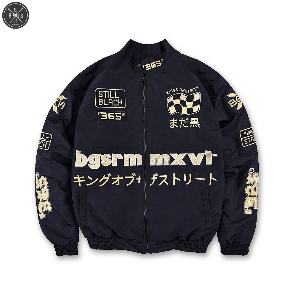 Jual JAKET NASCAR PRIA PARASUT TASLAN WATERPROOF JACKET BOMBER RACING ...