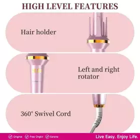 MAIMEITE NEW Model Upgrade Tampilan Layar 25MM Catokan Curly Otomatis Catokan Keriting Rambut