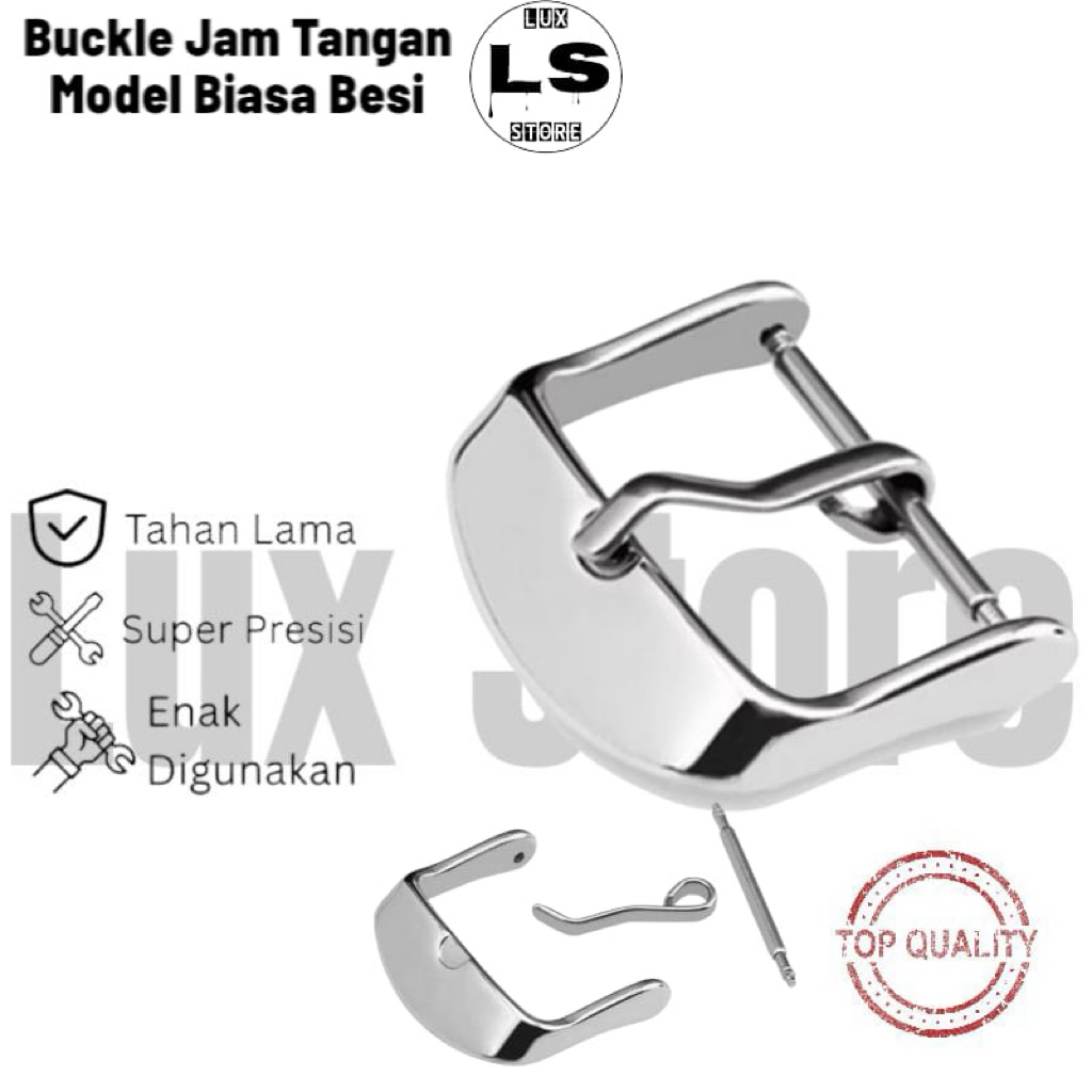 Jual Buckle Jam Tangan Model Biasa Besi Tersedia Berbagai Ukuran ...