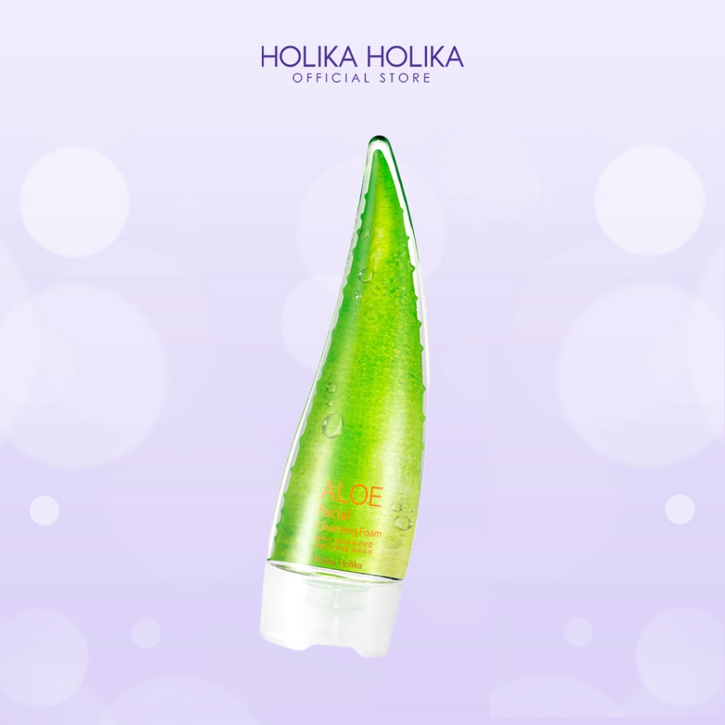 Jual Holika Holika Aloe Facial Cleansing Foam 150 ml | Tekstur Gel | Shopee  Indonesia