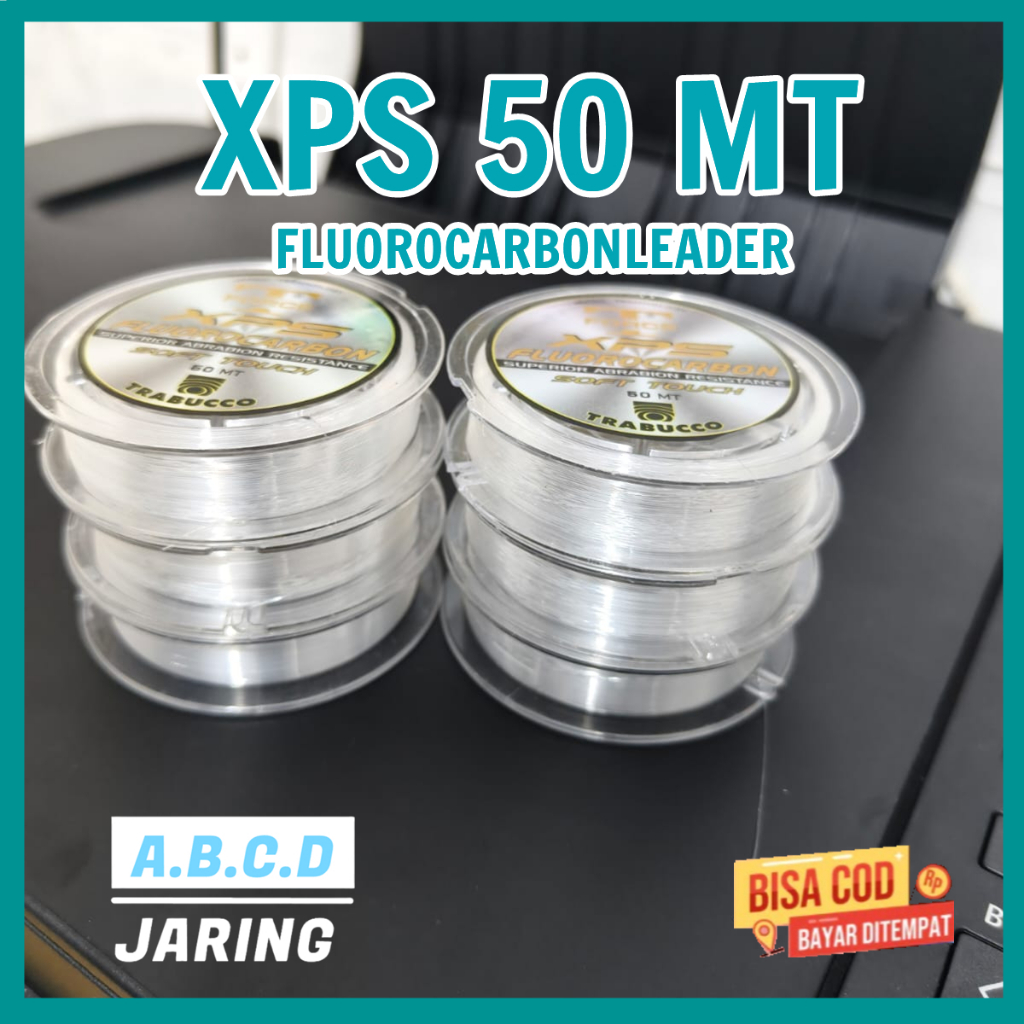 Jual Senar Pancing Leader XPS FLUOROCARBON 50M | Shopee Indonesia