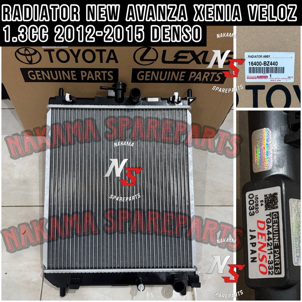 Jual Radiator assy all new Avanza Xenia Veloz 1.3cc 2012-2015 Manual ...