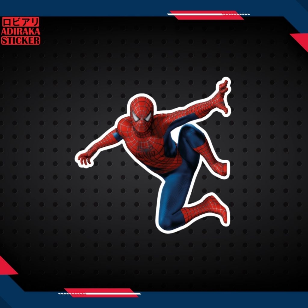 Jual Printing Sticker Spider Man Cs | Shopee Indonesia