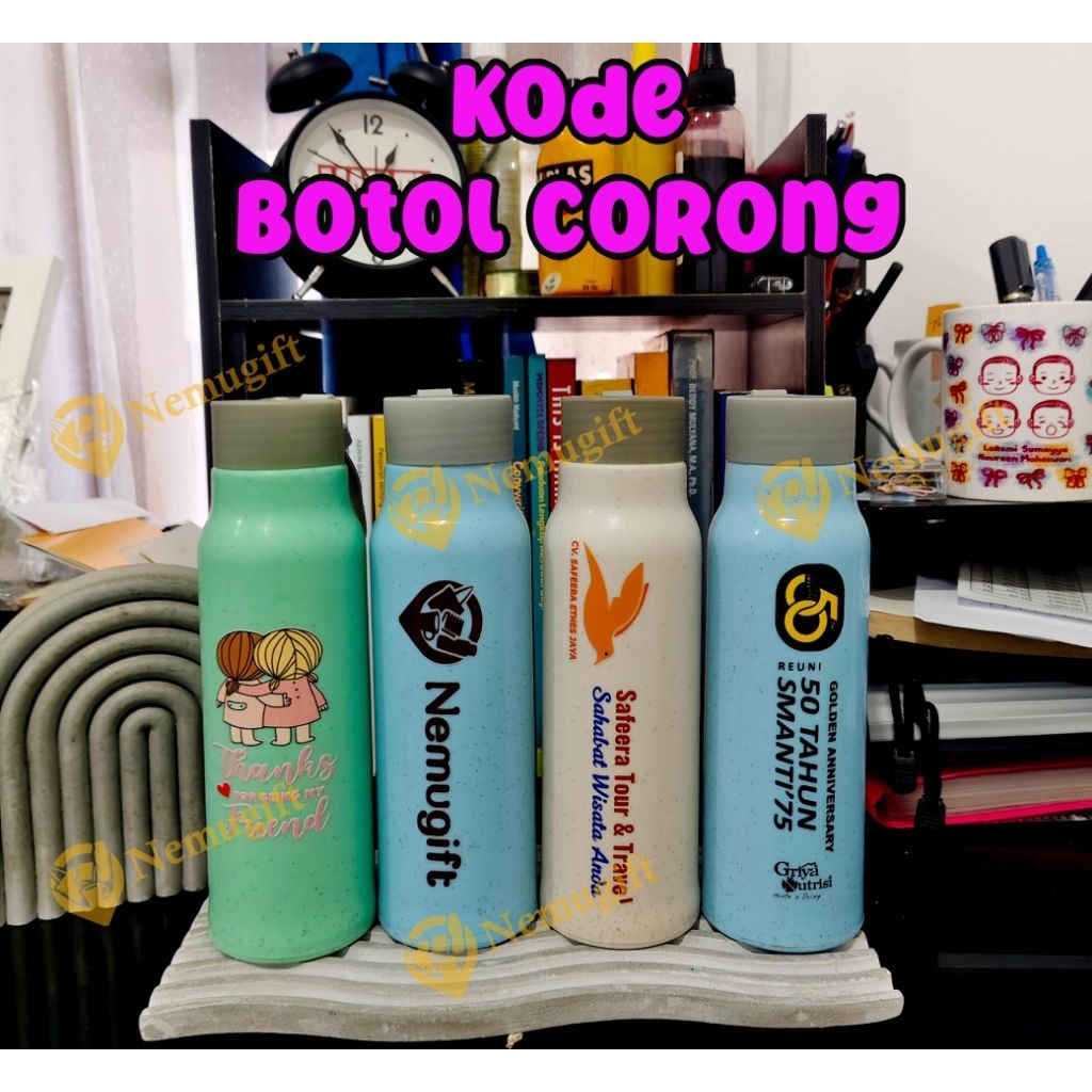 Jual Botol Custom - Tumbler Custom - Botol Custom satuan | Shopee Indonesia
