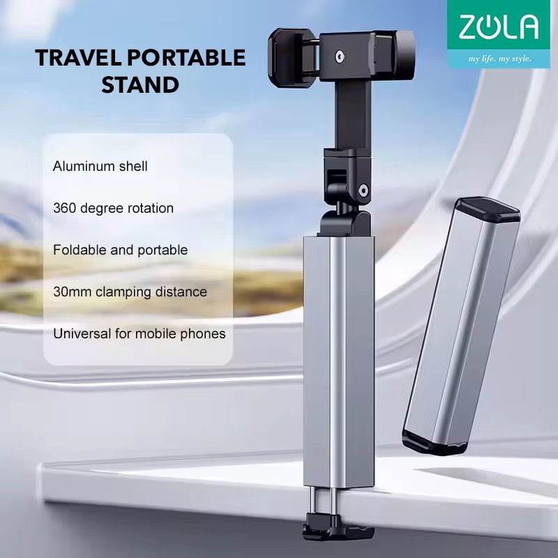 Jual Zola Desktop Phone Holder Stand Portable Travel Foldable