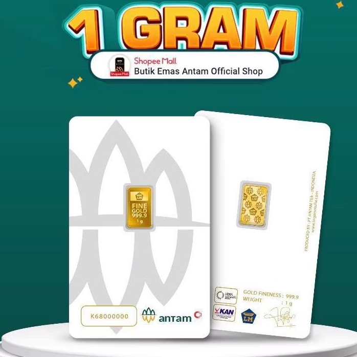 Jual PERHIASAN MULIA LOGAM 1GR | Shopee Indonesia