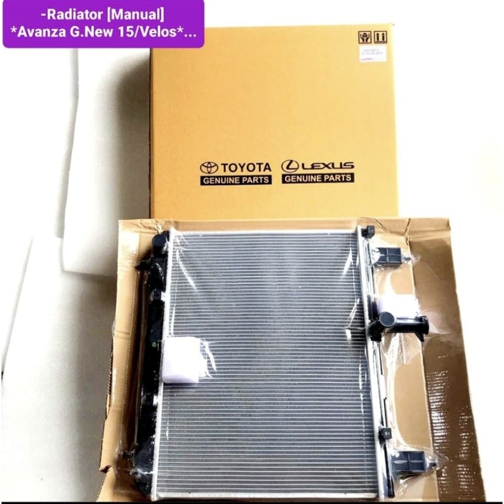 Jual RADIATOR ASSY TOYOTA AVANZA GRAND NEW 1.5CC 1.500CC VELOZ DUAL ...