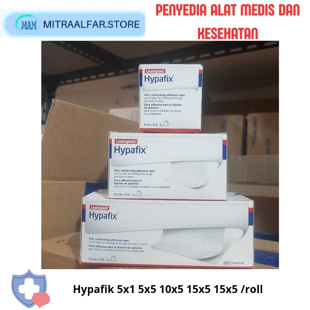 Jual Hypafix Plester Luka 5cmx5m 10cmx5m 15x5m 15cmx5m | Shopee Indonesia