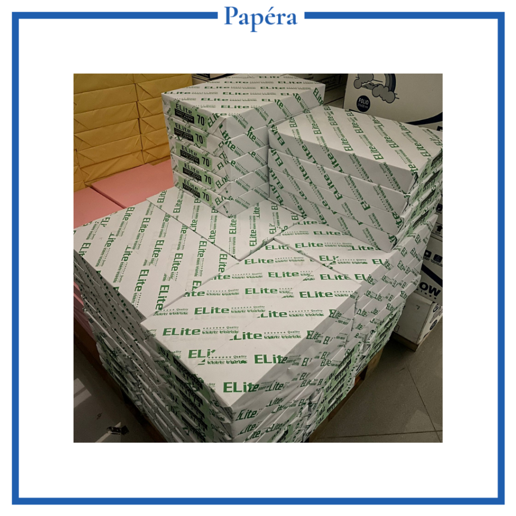 Kertas Hvs F4 tebal & halus untuk cetak rapi tahan lama