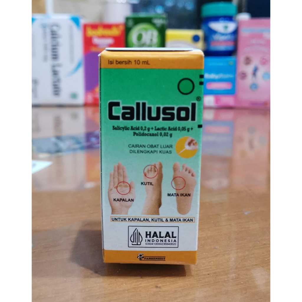 Jual Callusol Obat Kutil Mata ikan 10 ml | Shopee Indonesia