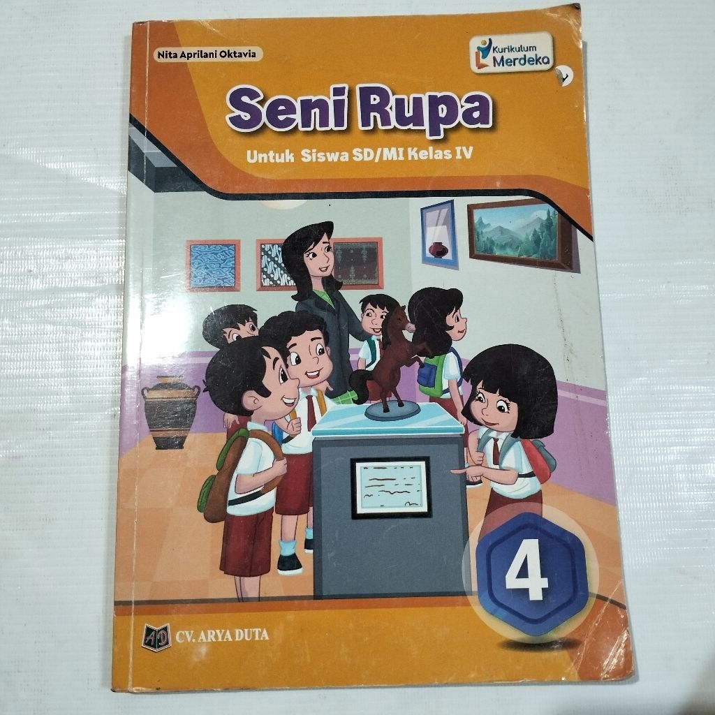 Jual SENI RUPA KELAS 4 SD KURIKULUM MERDEKA | Shopee Indonesia