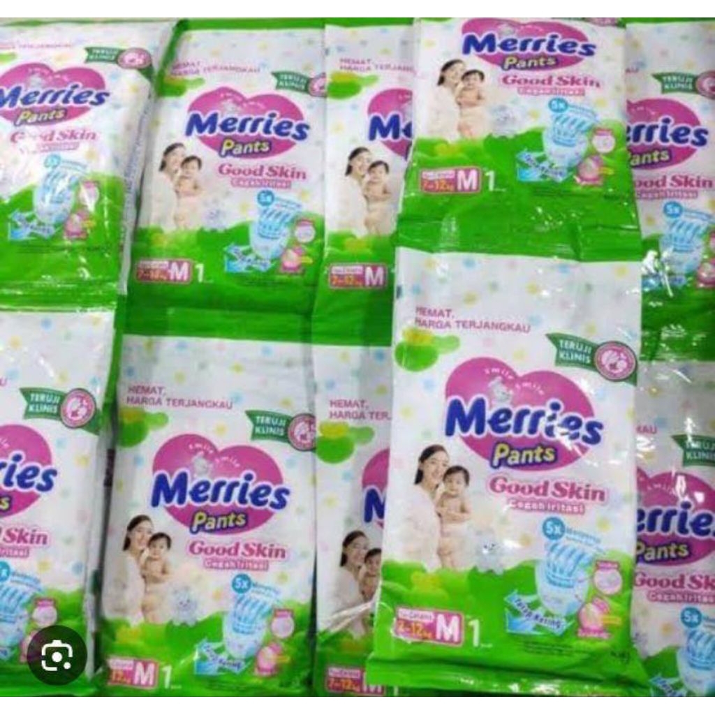 Jual Merries Pants Good Skin Renceng Isi 6 Sachet | Shopee Indonesia