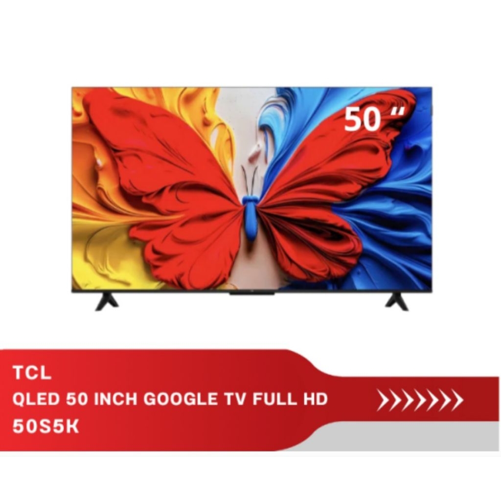 Jual TCL ANDROID TV 50 INCH 50S5K GOOGLE TV QLED 2K FHD HDR10 DOLBY ...