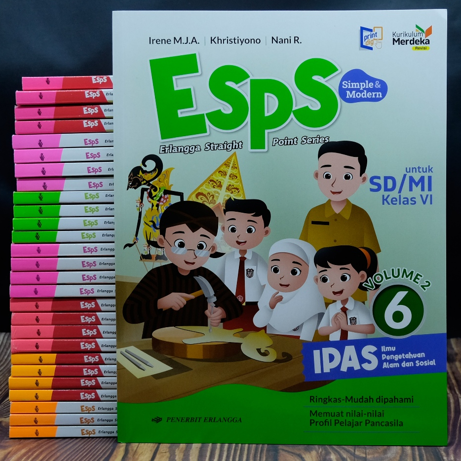 Jual ESPS IPAS ( Ilmu Pengetahuan Alam dan Sosial ) Untuk SD/MI Kelas 6 ...