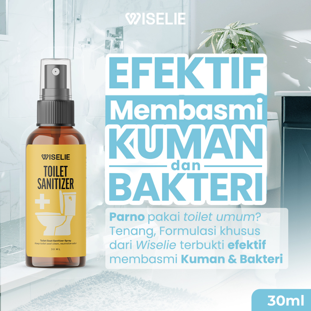Jual Wiselie Toilet Spray Sanitizer Pembersih Dudukan Toilet Kloset WC ...