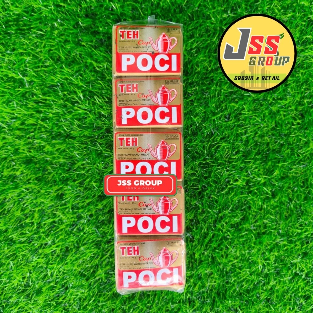 Jual TEH POCI GOLD PREMIUM (1 SLOP) SEDUH 40 G MURAH | Shopee Indonesia