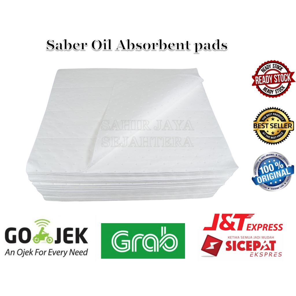Jual Saber Oil Absorbent Pad Tisu Penyerap oli Absorbent Pad Harga Per ...