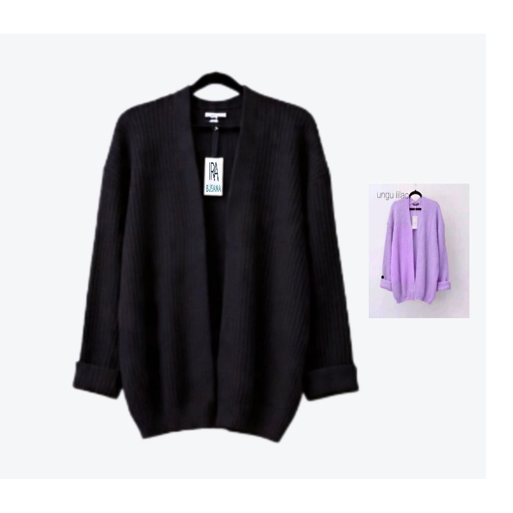Jual CARDIGAN RAJUT BIG SIZE / CARDIGAN JUMBO / ATASAN JUMBO | Shopee ...