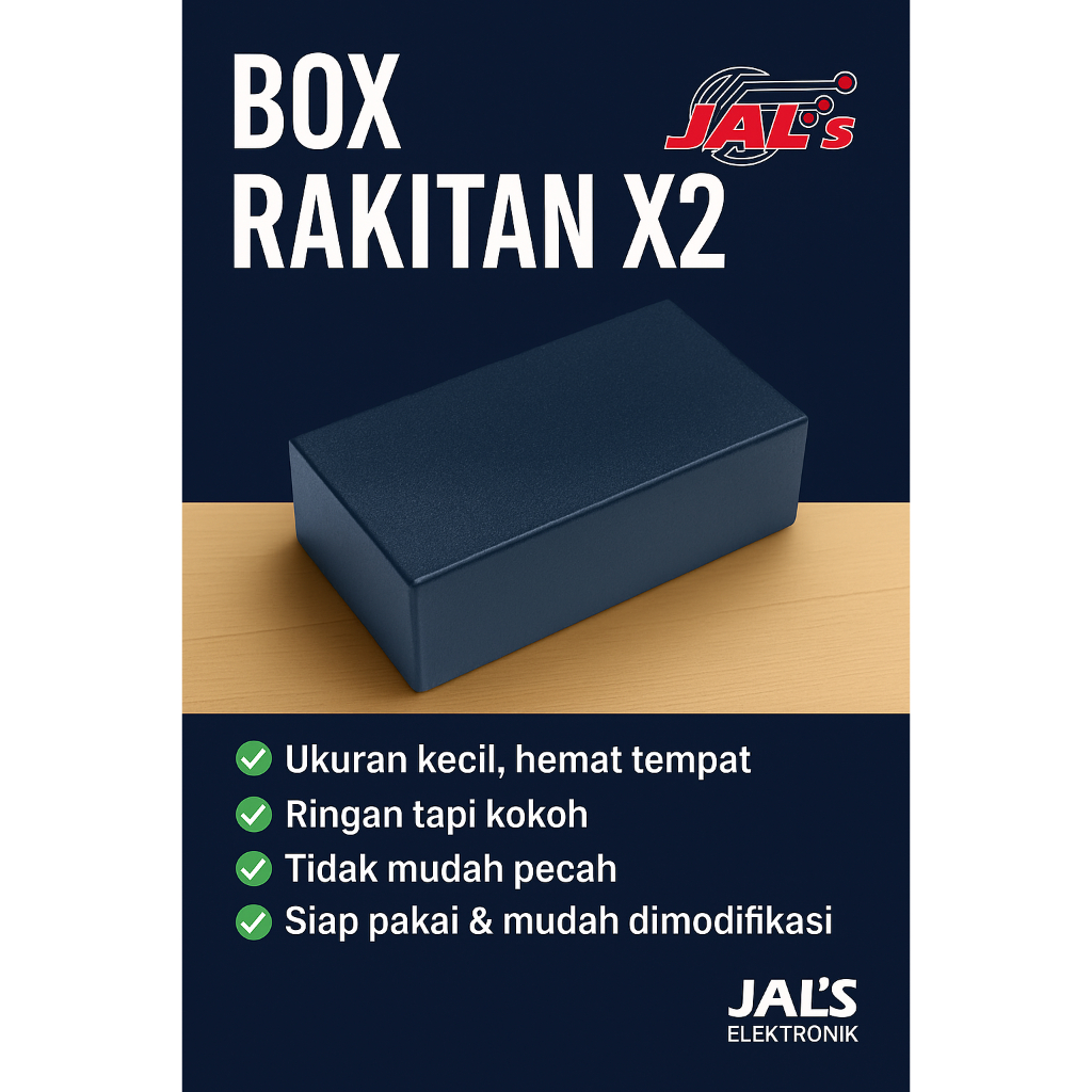 Jual Box Rakitan X2 ( 2 Pcs )– Casing power ampli • Rapi, Kuat, Siap ...