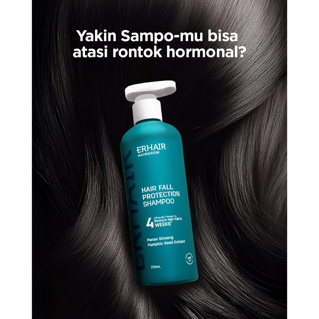 Jual ERHA ERHAIR Shampoo Penumbuh Rambut Hairgrow Hair Fall Shampo ...