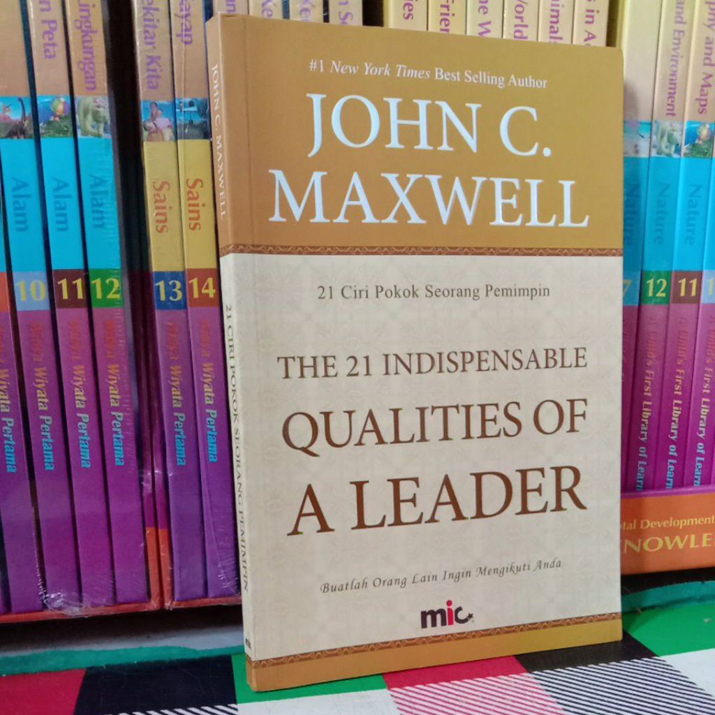 Jual JOHN C MAXWELL 21 CIRI POKOK SEORANG PEMIMPIN THE