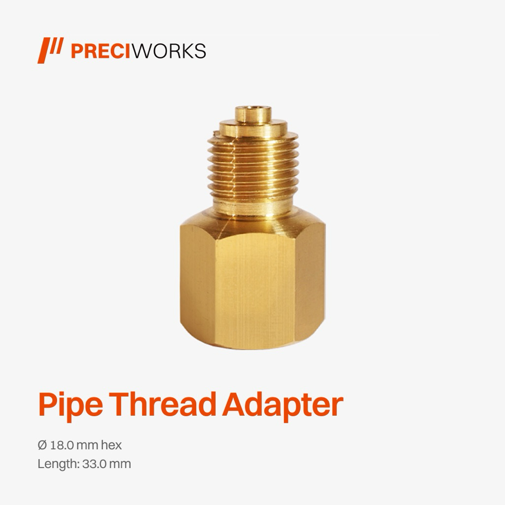 Jual Pipe Thread Adapter | Jasa Bubut Custom Part | Shopee Indonesia