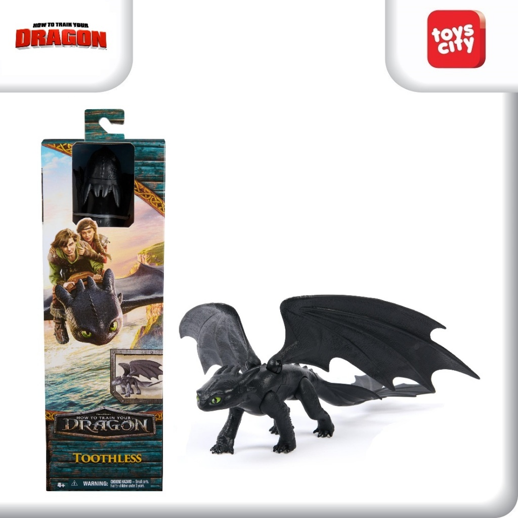 Jual How to Train Your Dragon 12-Inch Toothless Action Figure | Shopee ...