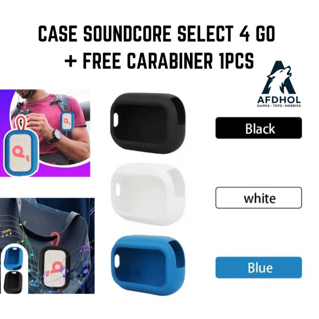 Jual BUMPER SOFT CASE FOR ANKER SOUNDCORE SELECT 4 GO SELECT4GO 4GO ...