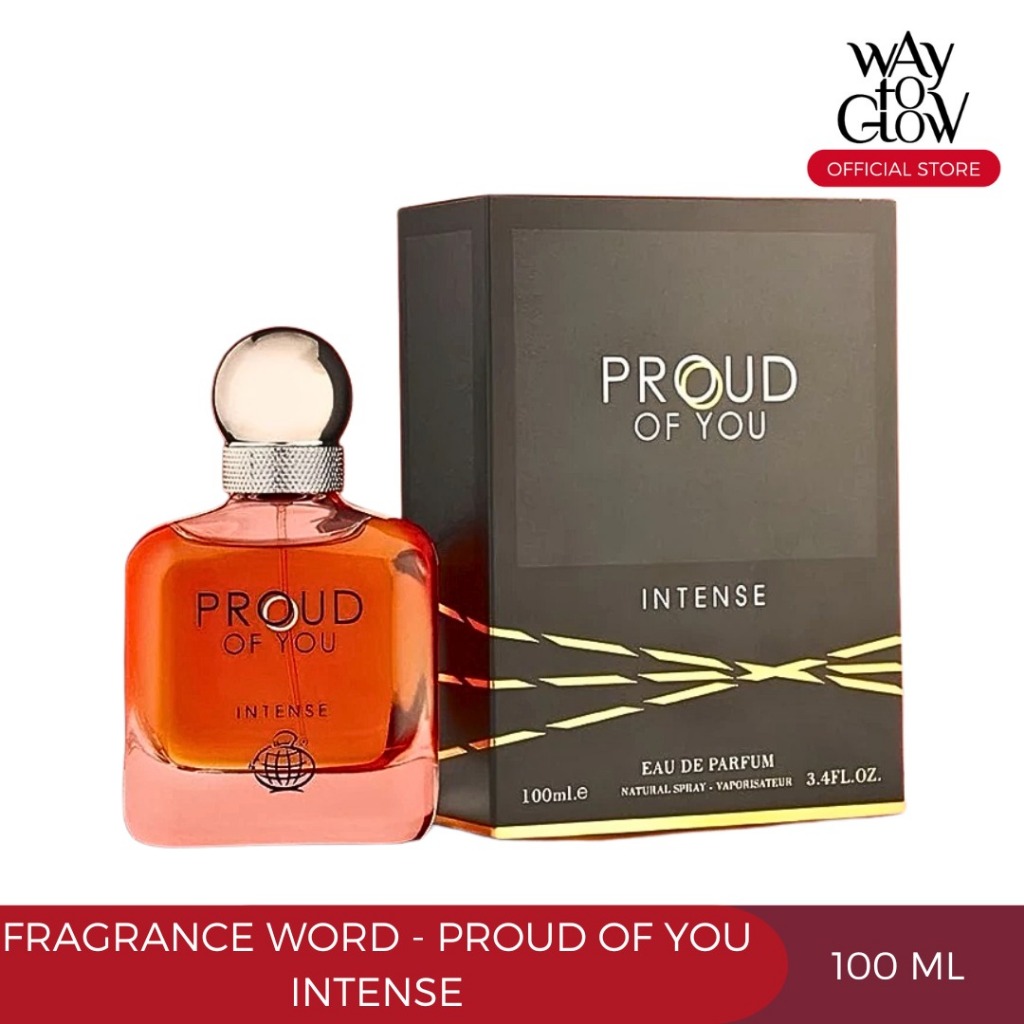 Jual Fragrance World Proud of You Intense Eau de Parfum for Men 100ML ...