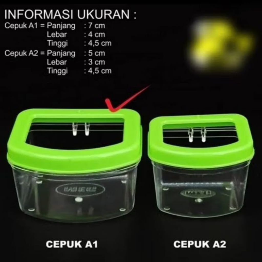Jual Cepuk MEG A1 Ukuran Besar|| Cepuk Burung Anti Tumpah | Shopee ...