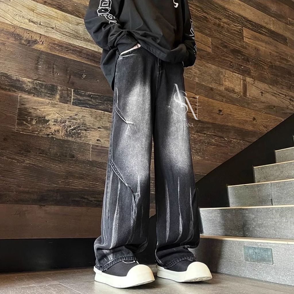 Jual [UNISEX] Terbaru Celana Panjang Bagy Jeans Petir - Celana baggy ...