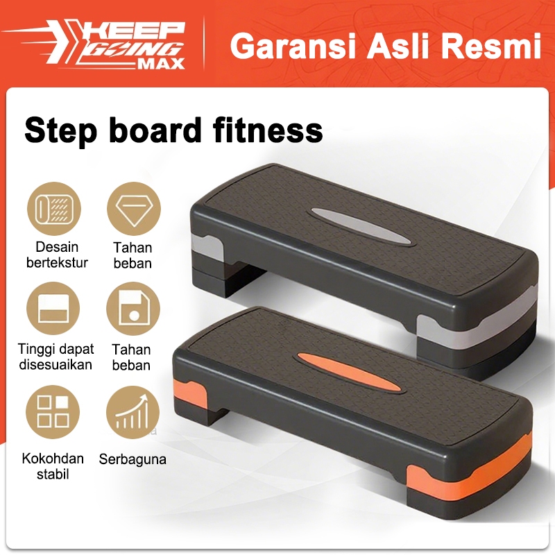 Papan Step Fitness untuk Rumah, Aerobik Anak, Senam Ritmik, Latihan Lompat, Alat Latihan Kaki Khusus Gym untuk Kebugaran dan Penurunan Berat Badan