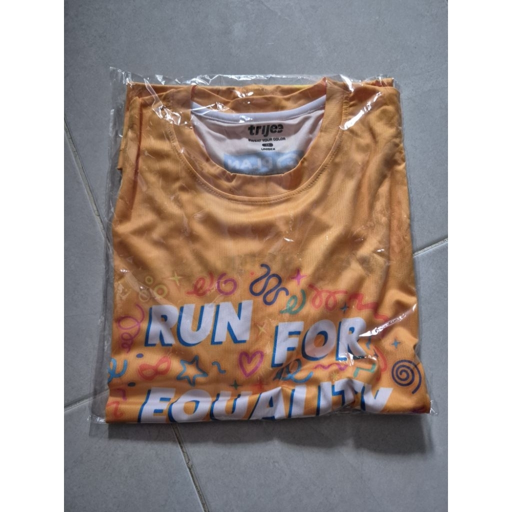 Jual Jersey Lari Rum For Equality Size M ( Trijee ) | Shopee Indonesia